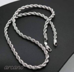 4mm Titanium Rope Chain